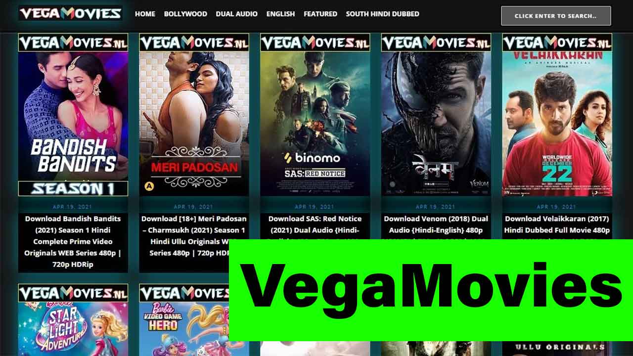 Vegamovies: Vega Movies Download HD, Vega Movie Download, Vega Movies Website, Web Series
